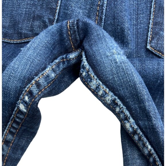 Hudson Dark Blue Mid Rise Skinny Jeans Size 29 - Picture 8 of 14